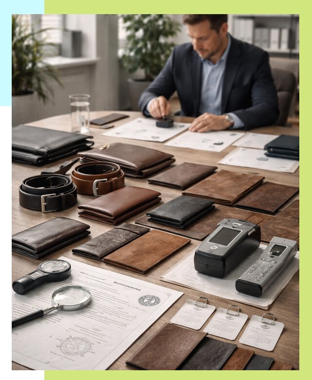 Сертификация кожаных изделий в Старом Осколе от 12140 р. | Алешин-Срк