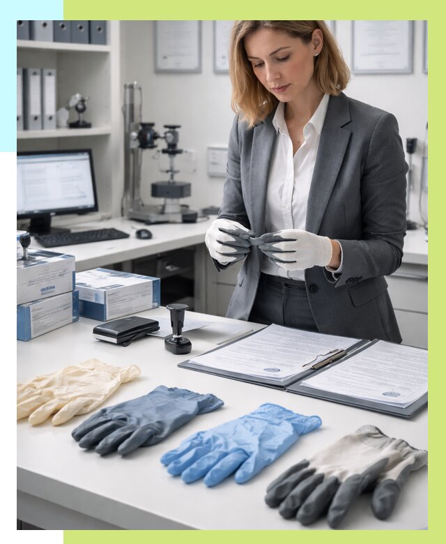 Сертификация перчаток в Старом Осколе от 8599 р. | Алешин-Срк