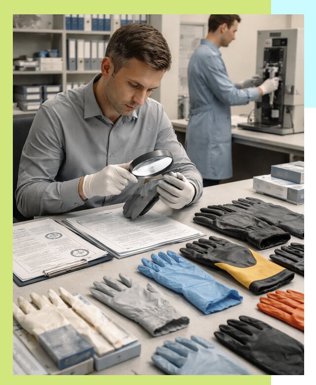 Сертификация перчаток и средств защиты продукции в Старом Осколе