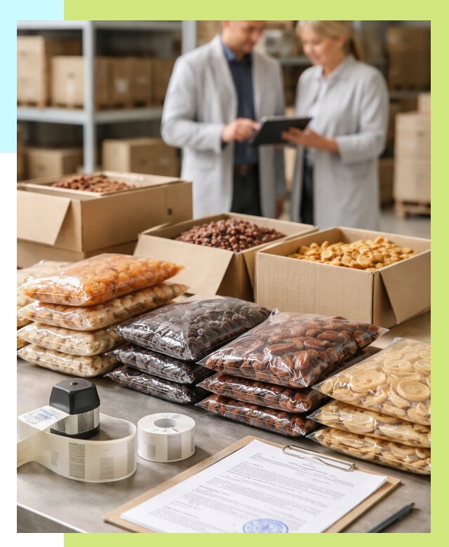 Сертификация сухофруктов в Старом Осколе от 12140 р. | Алешин-Срк под ключ