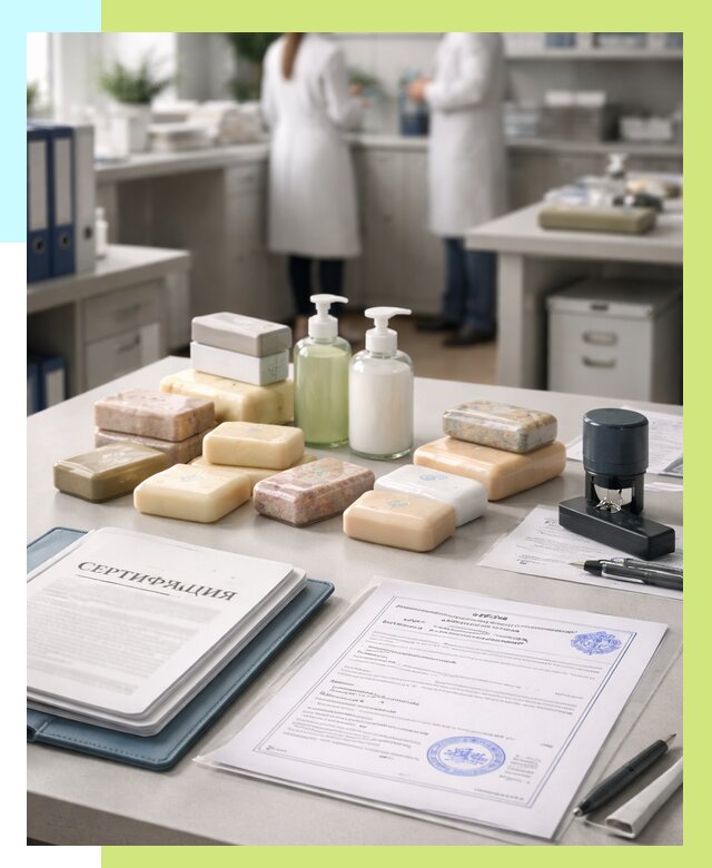 Сертификация мыла и сертификат на мыло в Старом Осколе от 12140 | Алешин-Срк