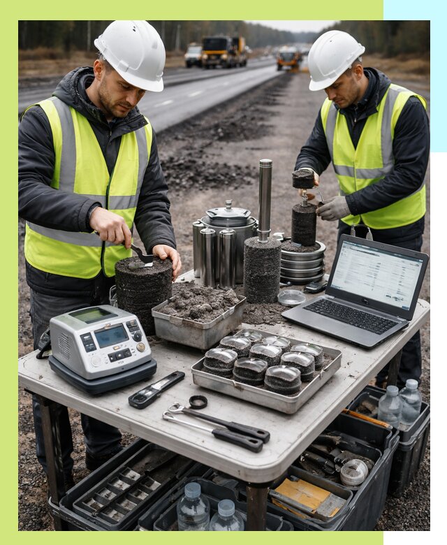 Сертификация асфальта: испытания и подтверждение в Старом Осколе