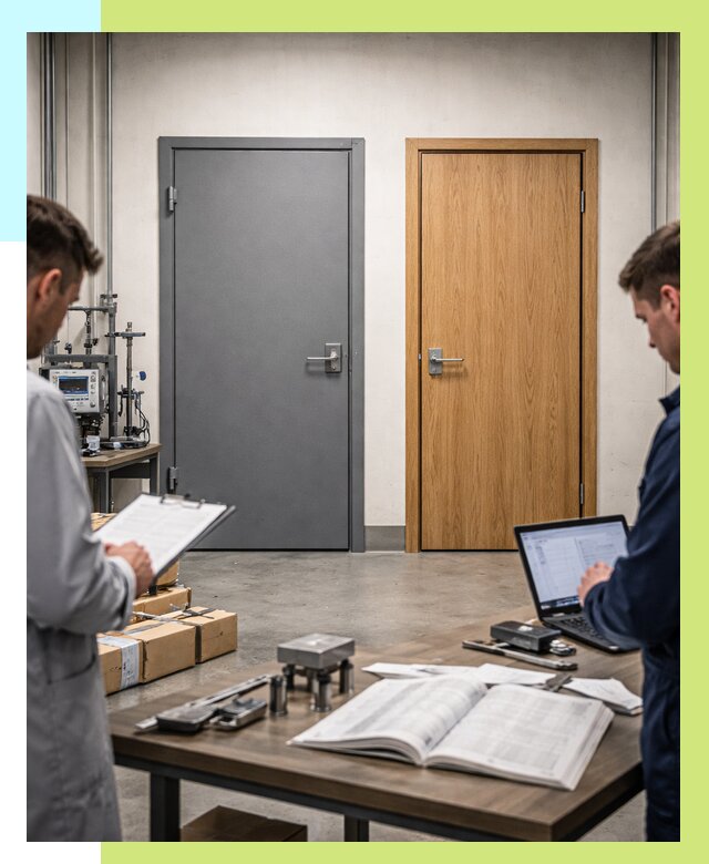 Сертификация дверей в Старом Осколе от 8094 р. под ключ | Алешин-Срк