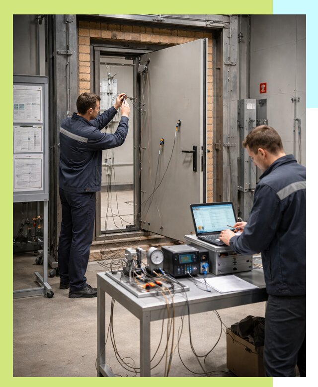 Сертификация противопожарных дверей в Старом Осколе по ГОСТ и ТР