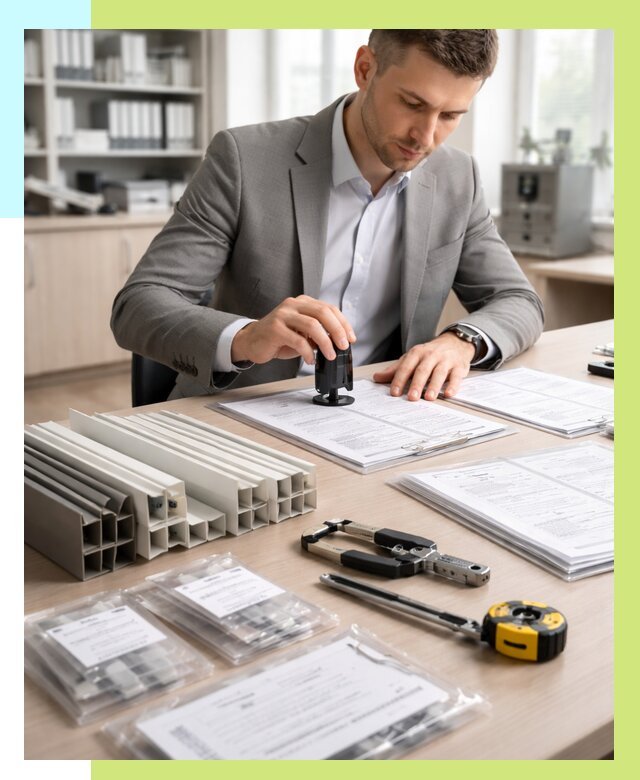 Сертификация ПВХ продукции в Старом Осколе от 8599 р., Алешин-Срк