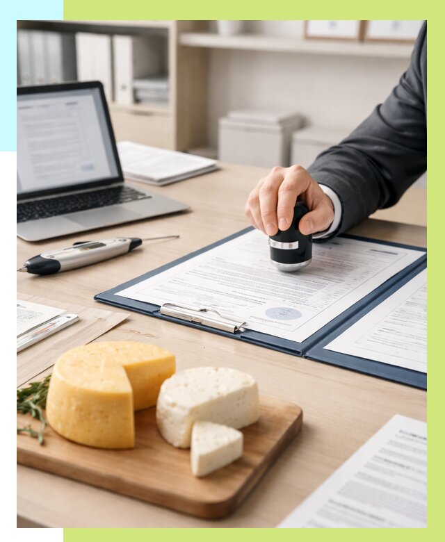 Сертификация сыров в Старом Осколе от 15176 р | Сертификат на сыр Алешин-Срк