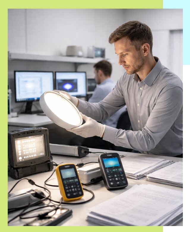 Сертификация светильников в Старом Осколе: испытания и оформление