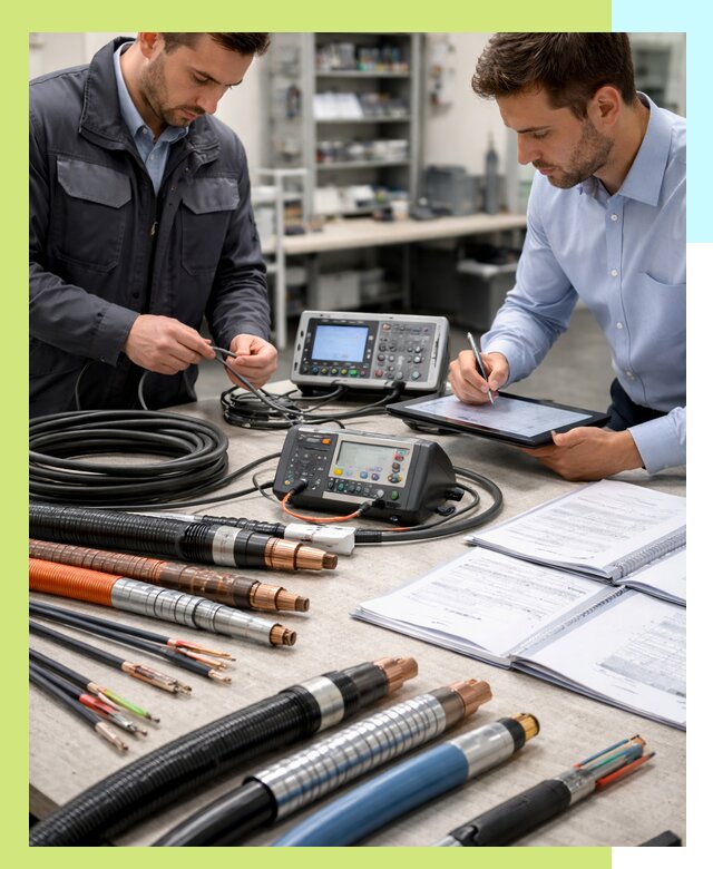 Сертификация кабеля и электропроводки в Старом Осколе под ключ