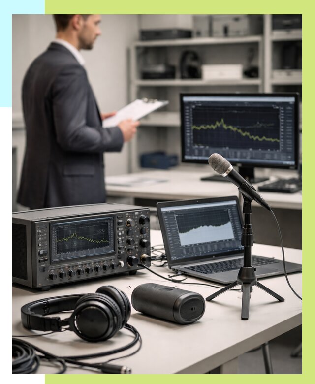 Сертификация аудиотехники в Старом Осколе от 15176 р., Алешин-Срк