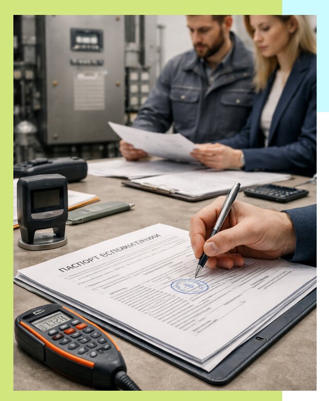 Оформление паспорта эксплуатации оборудования в Старом Осколе