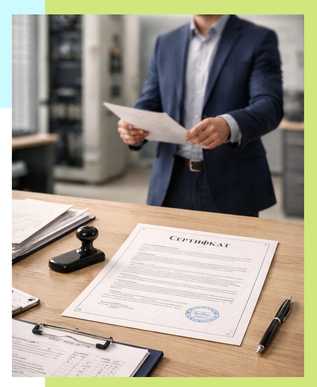 Сертификат на оборудование в Старом Осколе от 15176 р. | Алешин-Срк