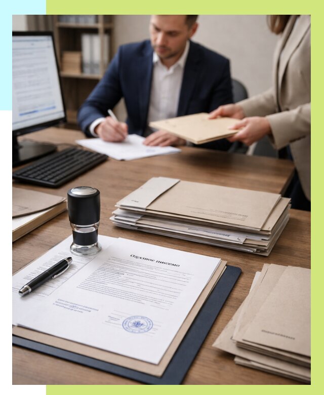 Отказное письмо для таможни в Старом Осколе от 3035 р, Алешин-Срк