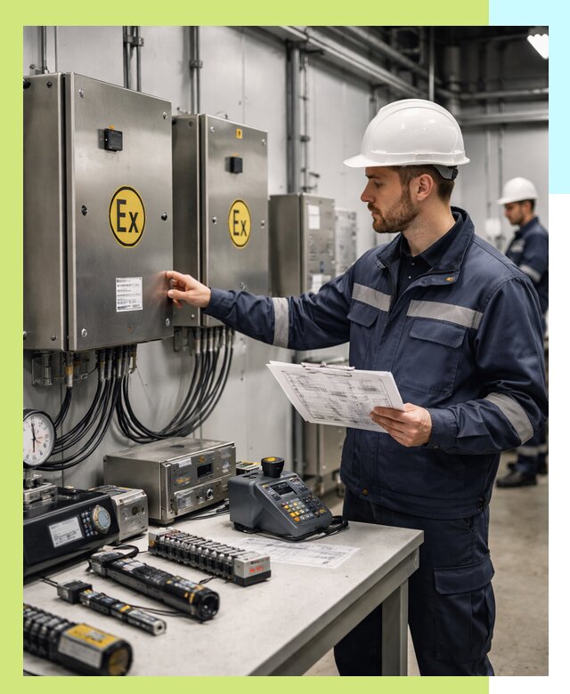 Сертификат взрывозащиты промышленного оборудования в Старом Осколе