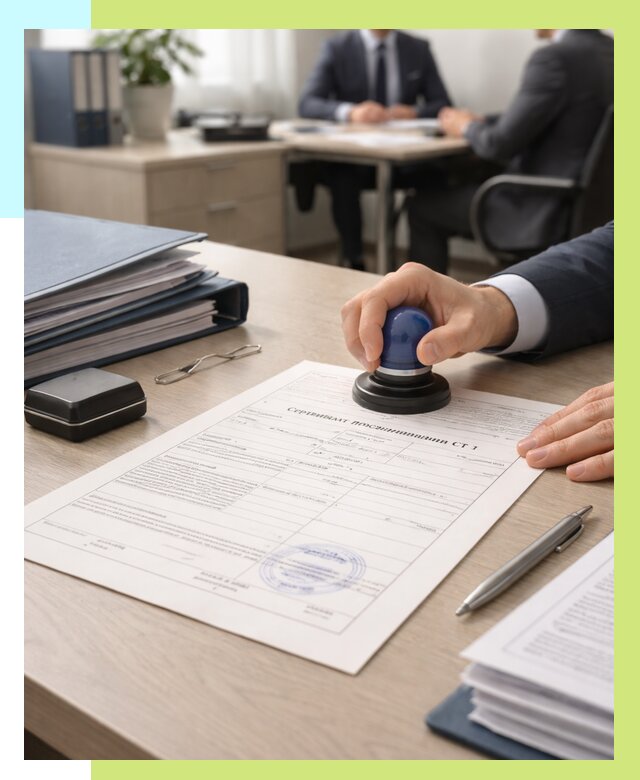 Сертификат происхождения СТ 1 в Старом Осколе от 4553 р. | Алешин-Срк