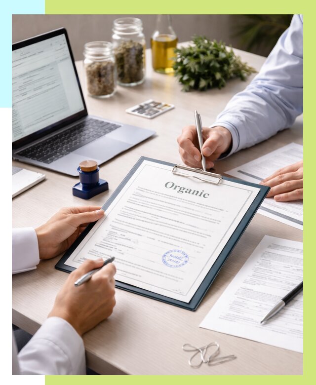 Оформление сертификат органик в Старом Осколе от 30351 р. | Алешин-Срк