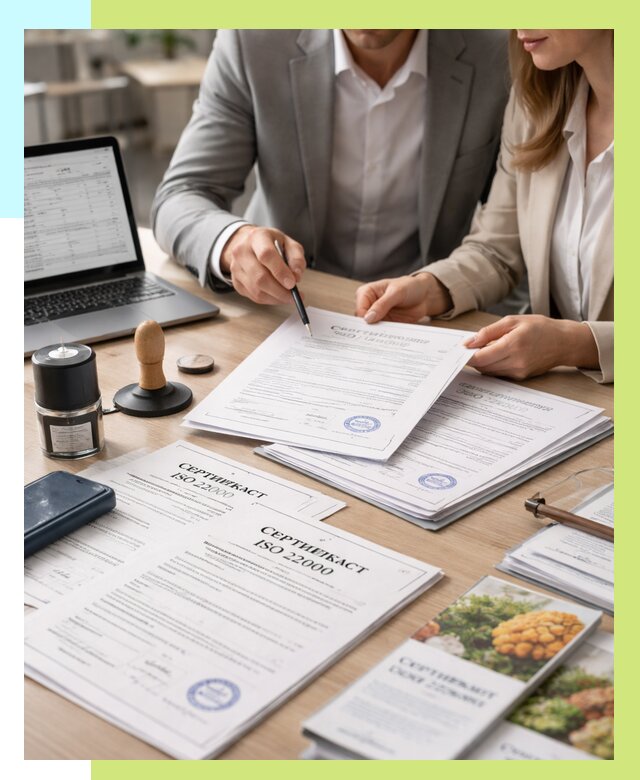 Сертификат ISO 22000 в Старом Осколе от 40468 р. под ключ | Алешин-Срк