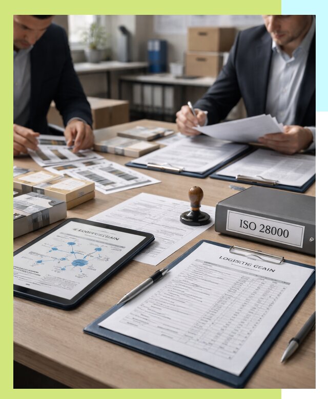 Получение сертификата ISO 28000 по безопасности цепи поставок в Старом Осколе