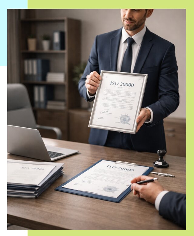 Сертификат ISO 20000 в Старом Осколе под ключ от 121404 р., Алешин-Срк