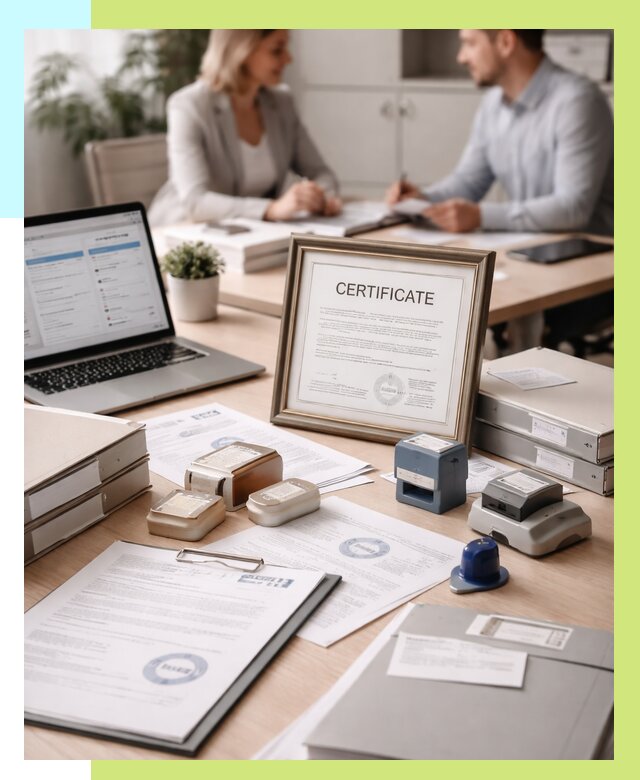 Сертификация компании в Старом Осколе от 45527 р. | Алешин-Срк — заказ